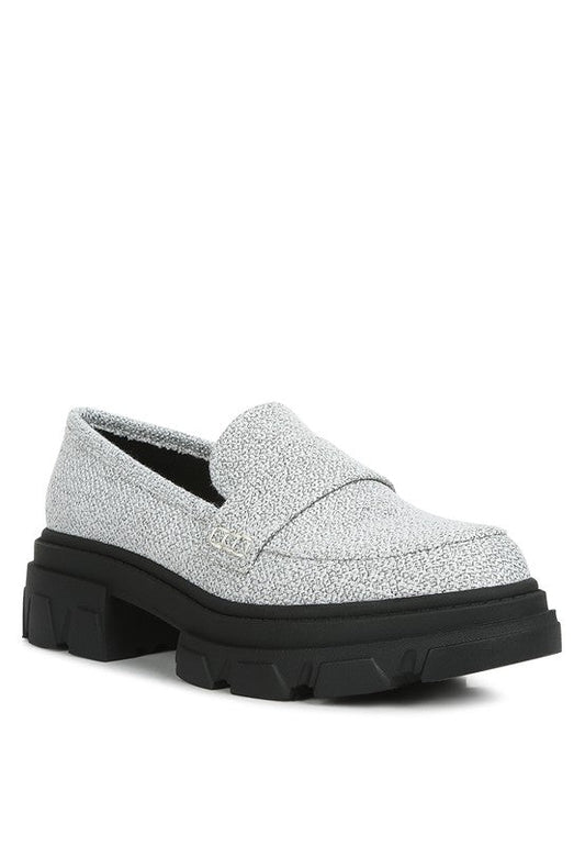 KYRO Amabel Chunky Lug Sole Loafers - Loving It Shop