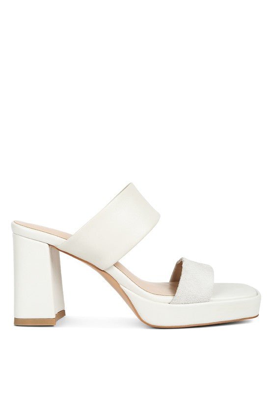 Eddlia Slip On Platform Sandals - Loving It Shop