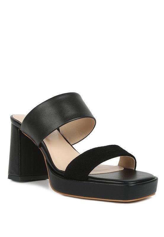 Eddlia Slip On Platform Sandals - Loving It Shop