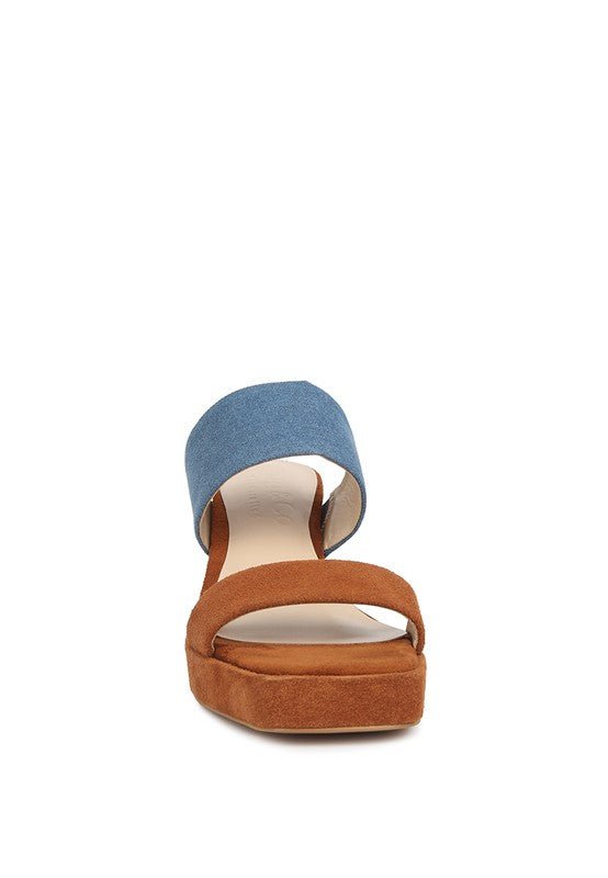 Eddlia Slip On Platform Sandals - Loving It Shop