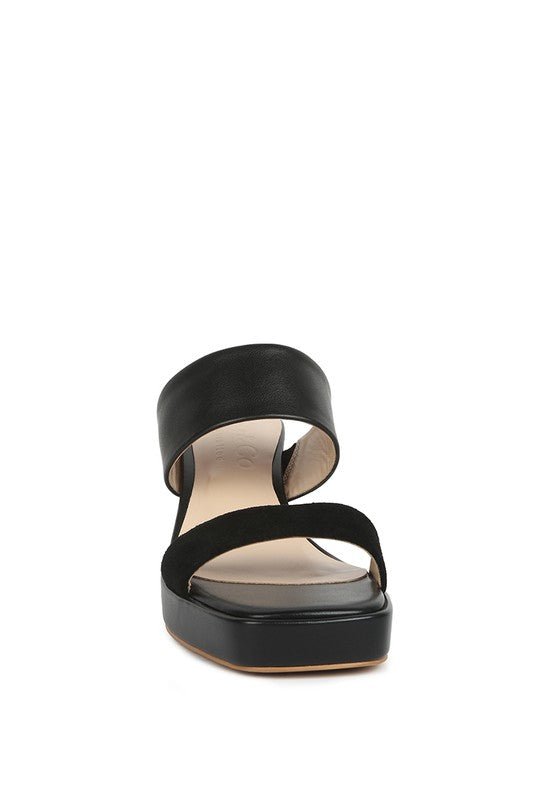 Eddlia Slip On Platform Sandals - Loving It Shop