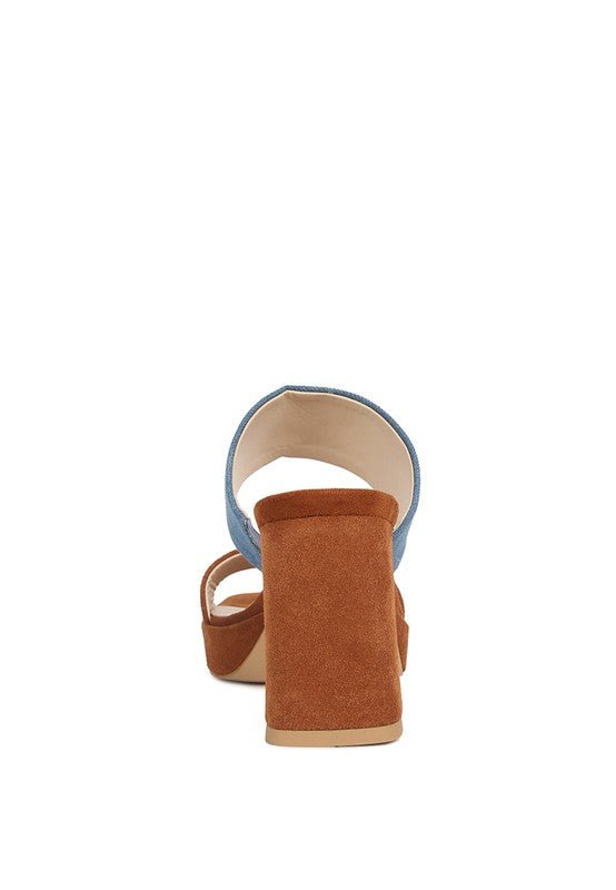 Eddlia Slip On Platform Sandals - Loving It Shop