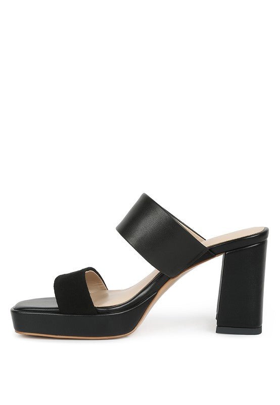 Eddlia Slip On Platform Sandals - Loving It Shop