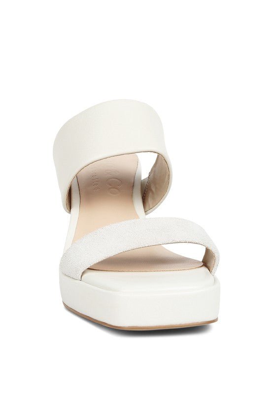 Eddlia Slip On Platform Sandals - Loving It Shop