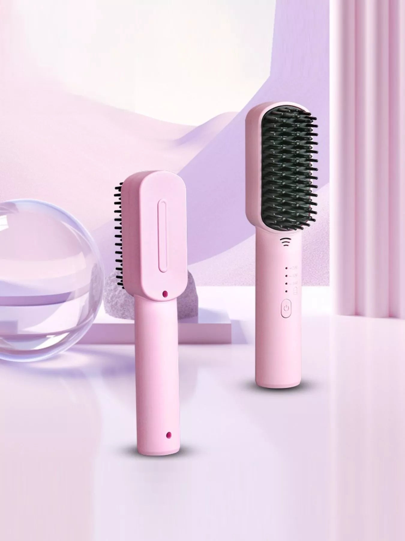 Portable Heated Hair Straightening Comb - Loving It Shop