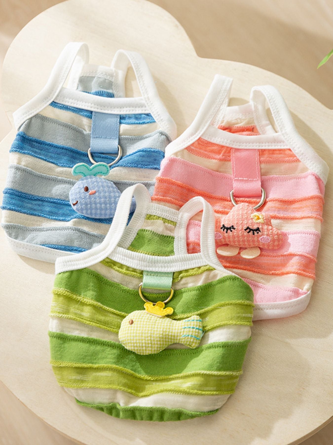 Striped Breathable Pet Top - Loving It Shop