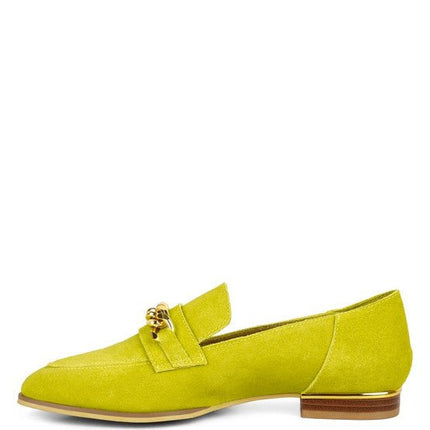 Ricka Chain Embellished Loafers - Loving It Shop