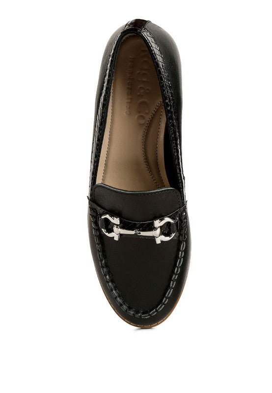 Holda Horsebit Embelished Loafers - Loving It Shop