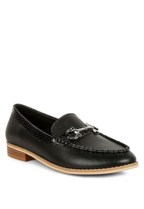 Holda Horsebit Embelished Loafers - Loving It Shop