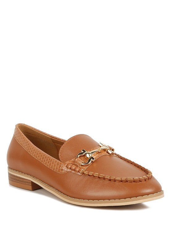 Holda Horsebit Embelished Loafers - Loving It Shop