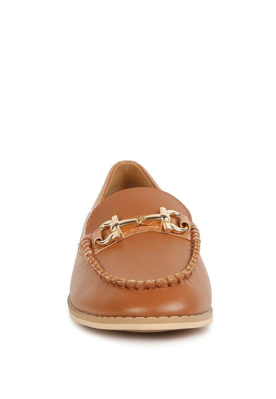 Holda Horsebit Embelished Loafers - Loving It Shop