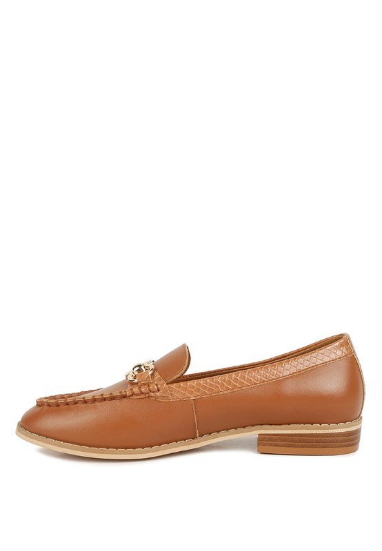 Holda Horsebit Embelished Loafers - Loving It Shop