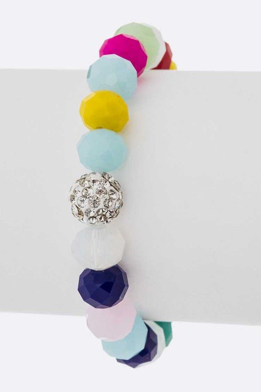 Crystal Bead Stretch Bracelet Set - Loving It Shop