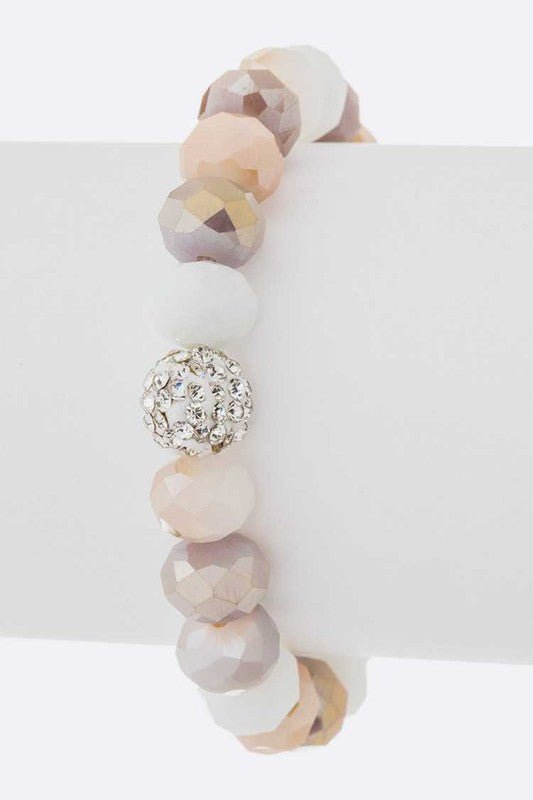 Crystal Bead Stretch Bracelet Set - Loving It Shop