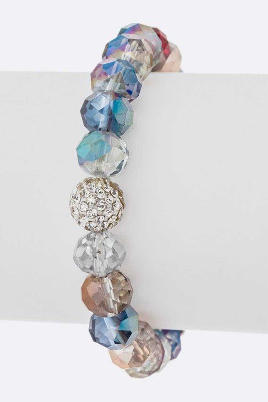 Crystal Bead Stretch Bracelet Set - Loving It Shop