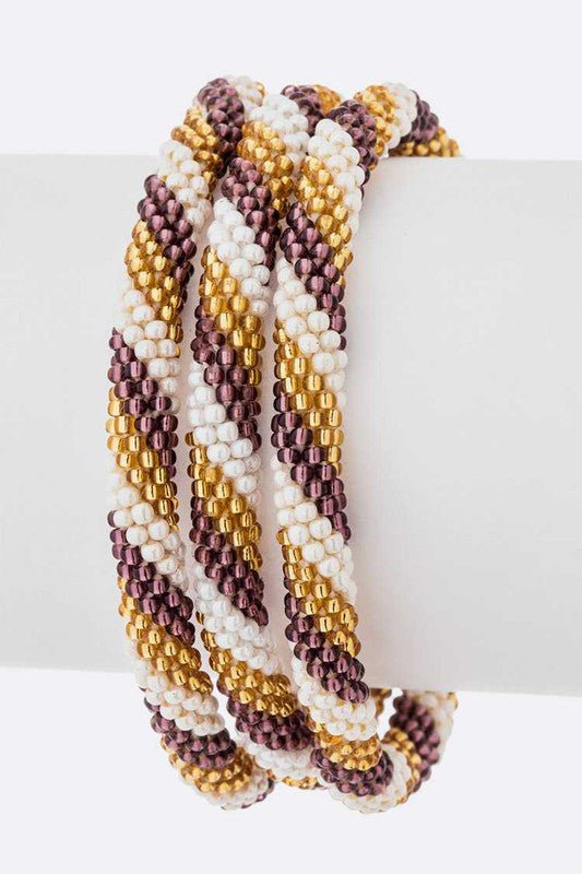 Nepal Roll On Friendship Bracelet Set - Loving It Shop