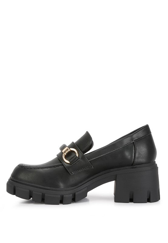 Evangeline Chunky Platform Loafers - Loving It Shop