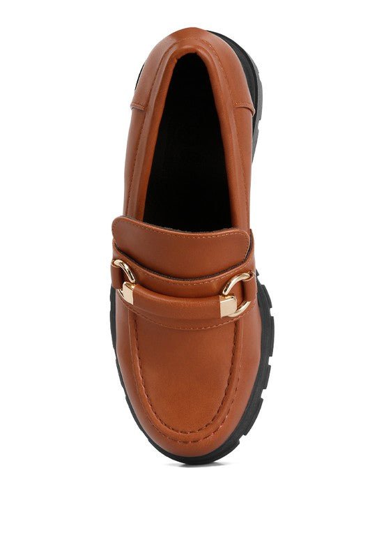Evangeline Chunky Platform Loafers - Loving It Shop