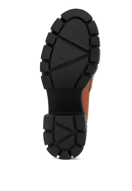 Evangeline Chunky Platform Loafers - Loving It Shop