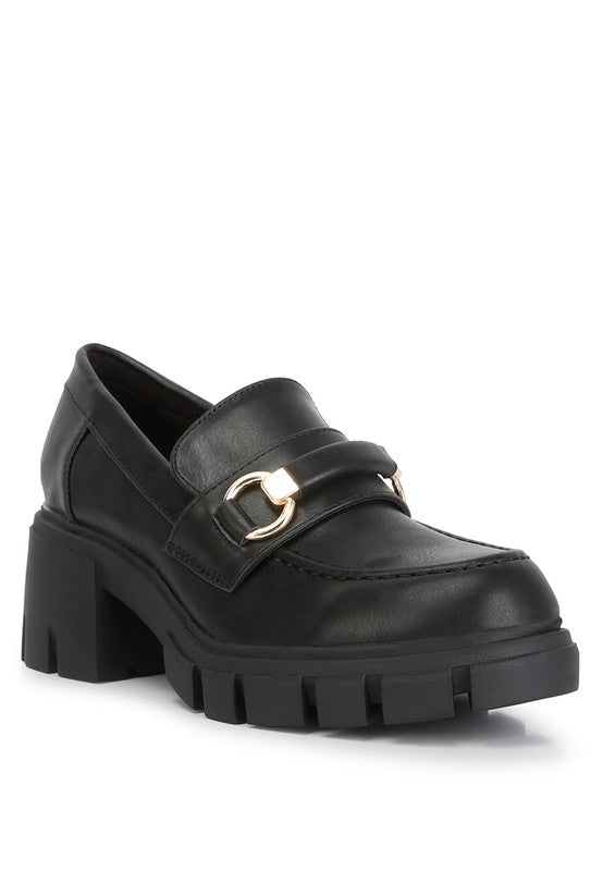 Evangeline Chunky Platform Loafers - Loving It Shop