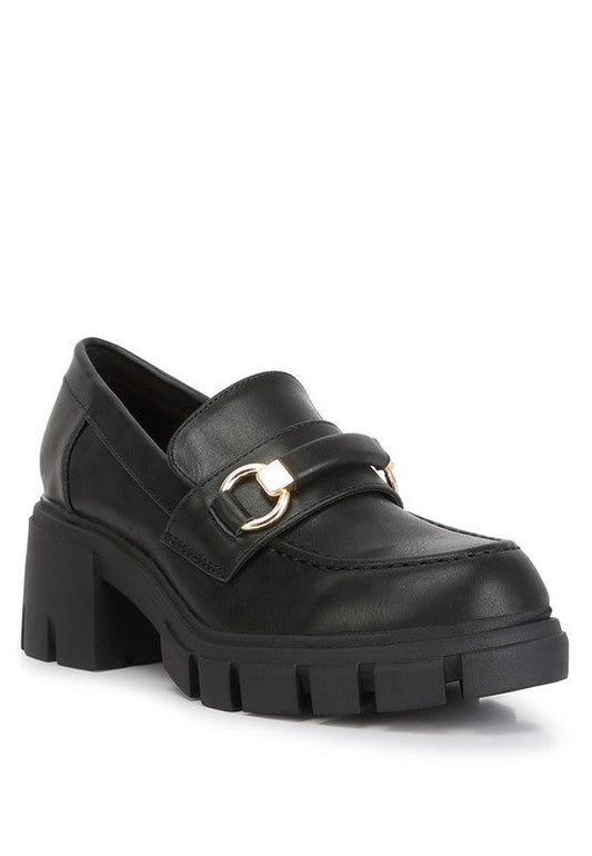 Evangeline Chunky Platform Loafers - Loving It Shop