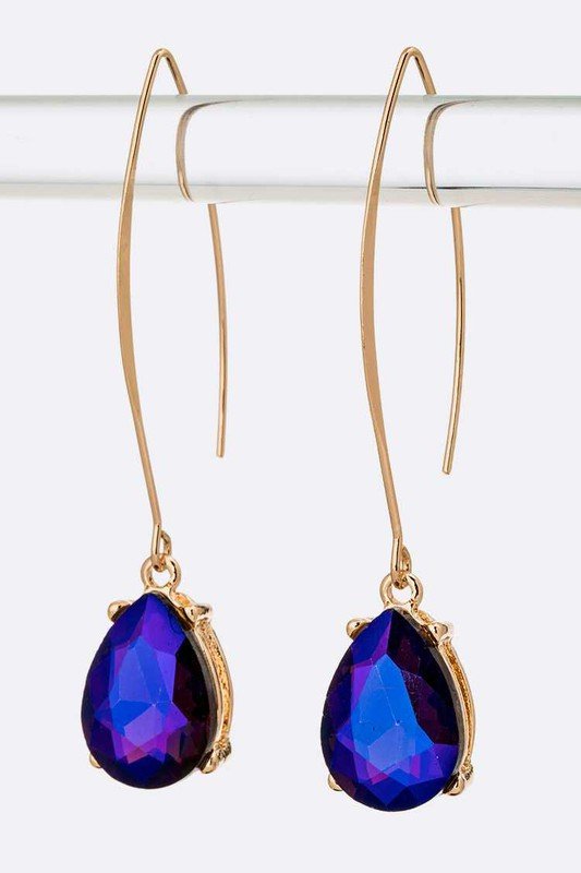 Euro Wire Teardrop Earrings - Loving It Shop