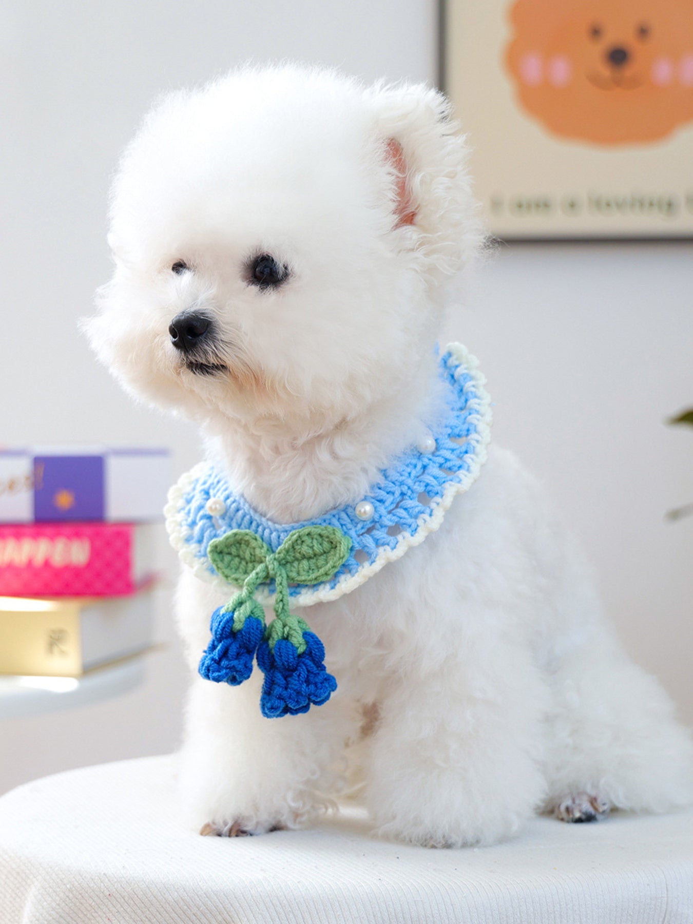 Contrast Pet Scarf - Loving It Shop