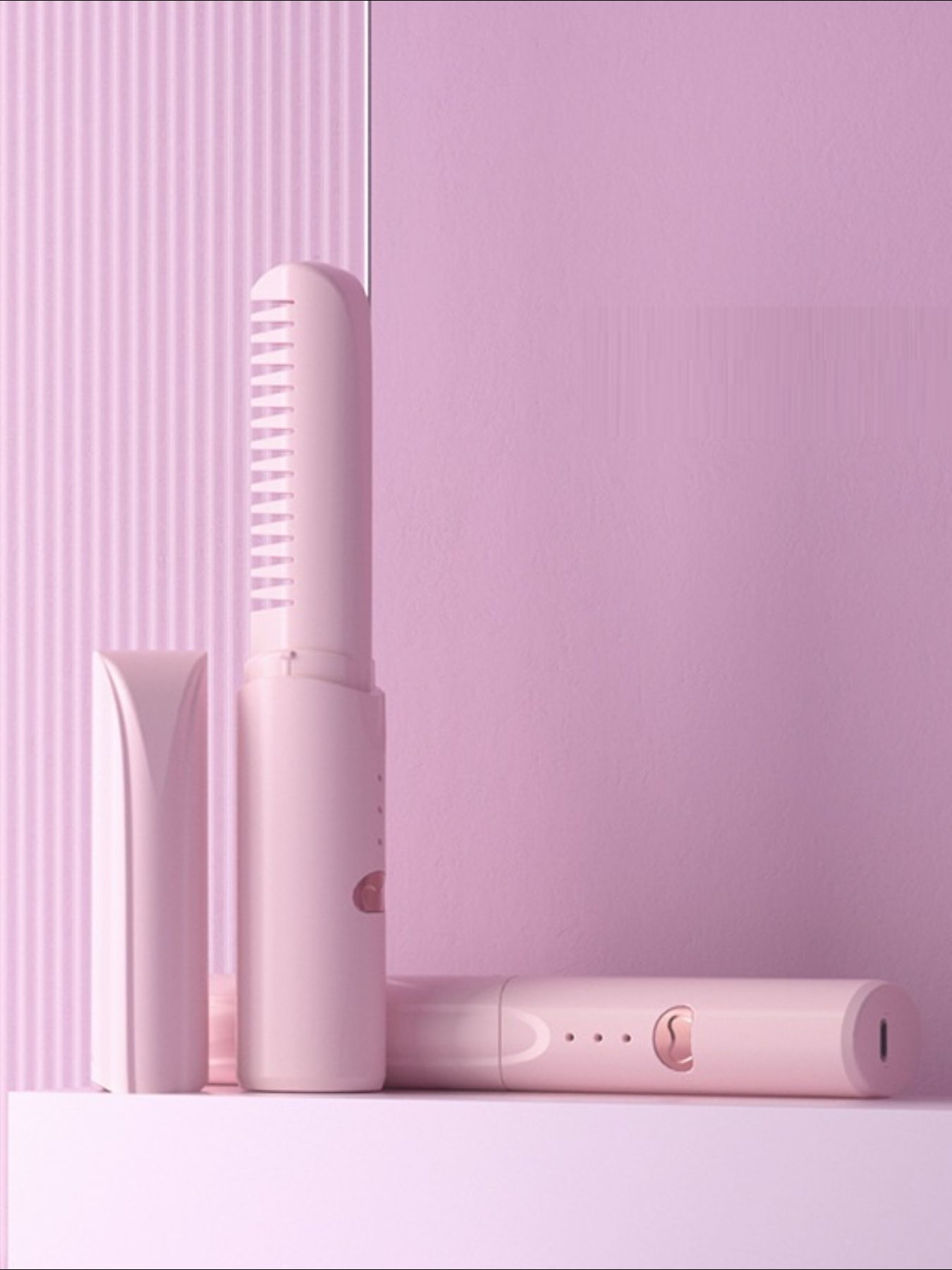 Portable Heated Straightening Comb - Loving It Shop
