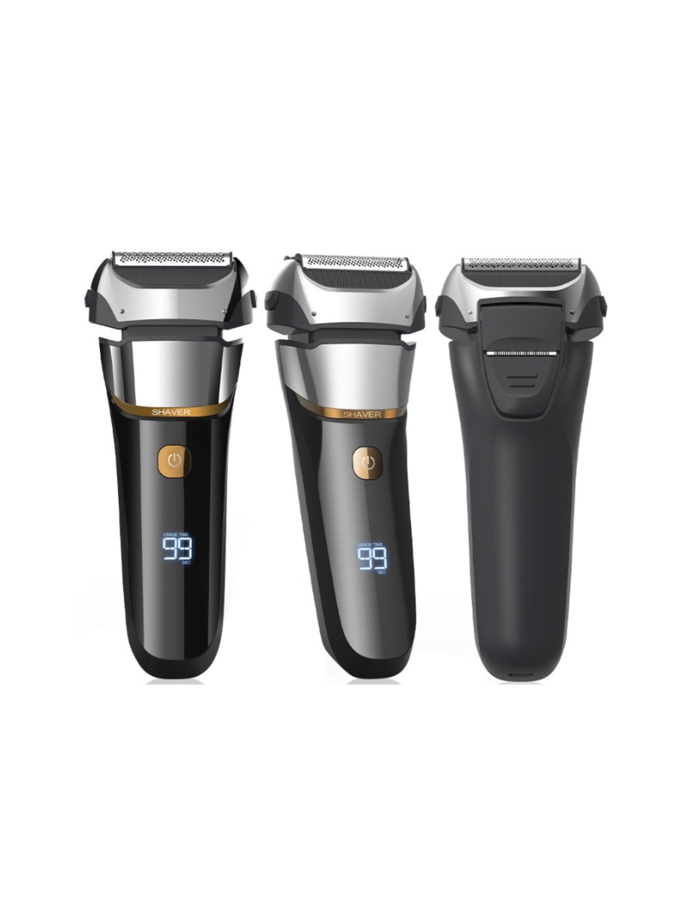 Rechargeable Electric Shaver with LED Display - Loving It Shop