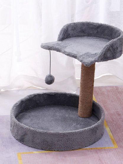 Cat Scratching Post with Cat Bed and Toy - Loving It Shop