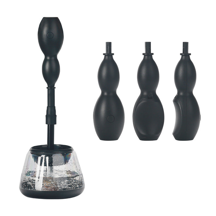 Gourd-Shaped Electric Makeup Brush Cleaner &amp; Dryer