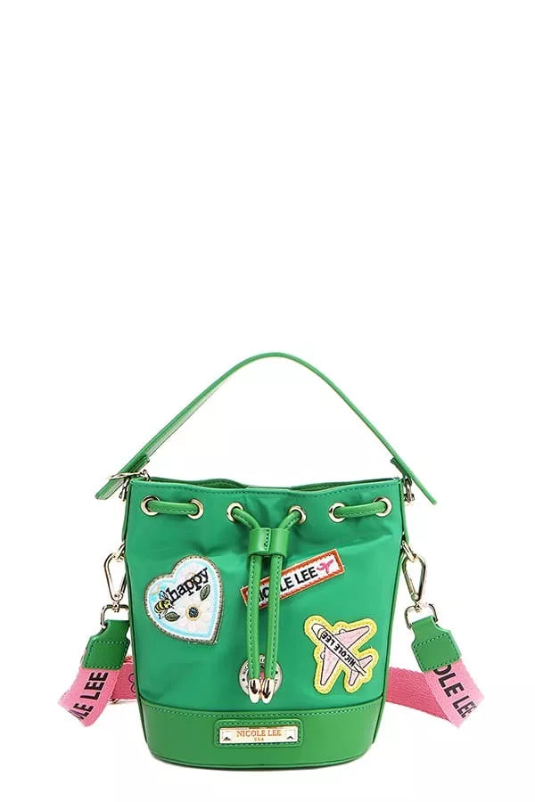 Color Patch Bucket Bag