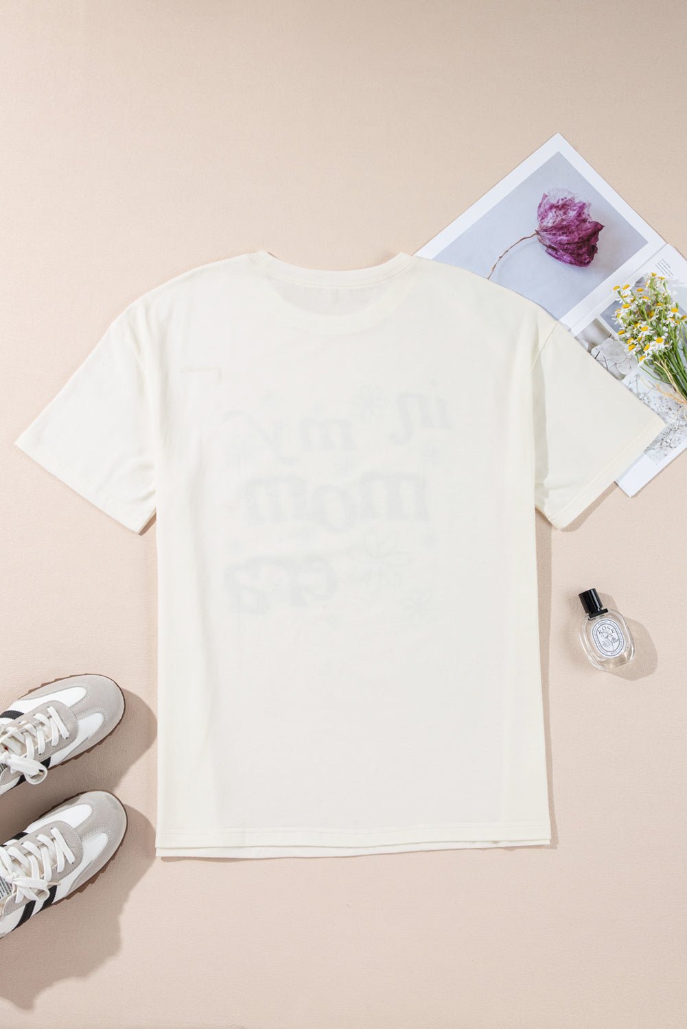 Jet Stream In My mom Era Graphic Loose Casual Tee - Loving It Shop