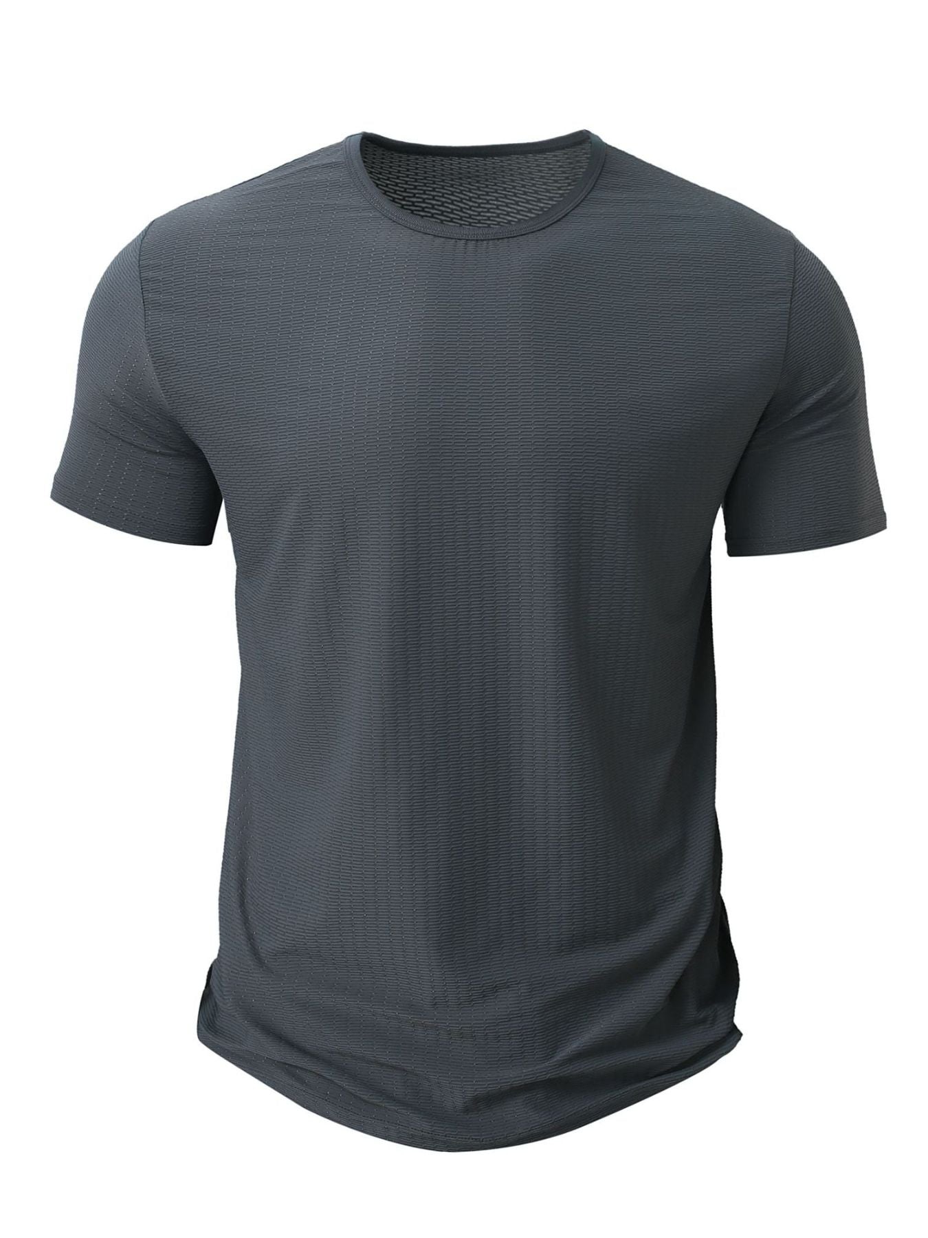 Men's Full Size Breathable Quick-Dry Active T-Shirt Plus Size