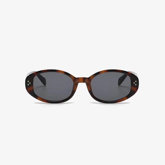 Polycarbonate Frame Oval Sunglasses - Loving It Shop