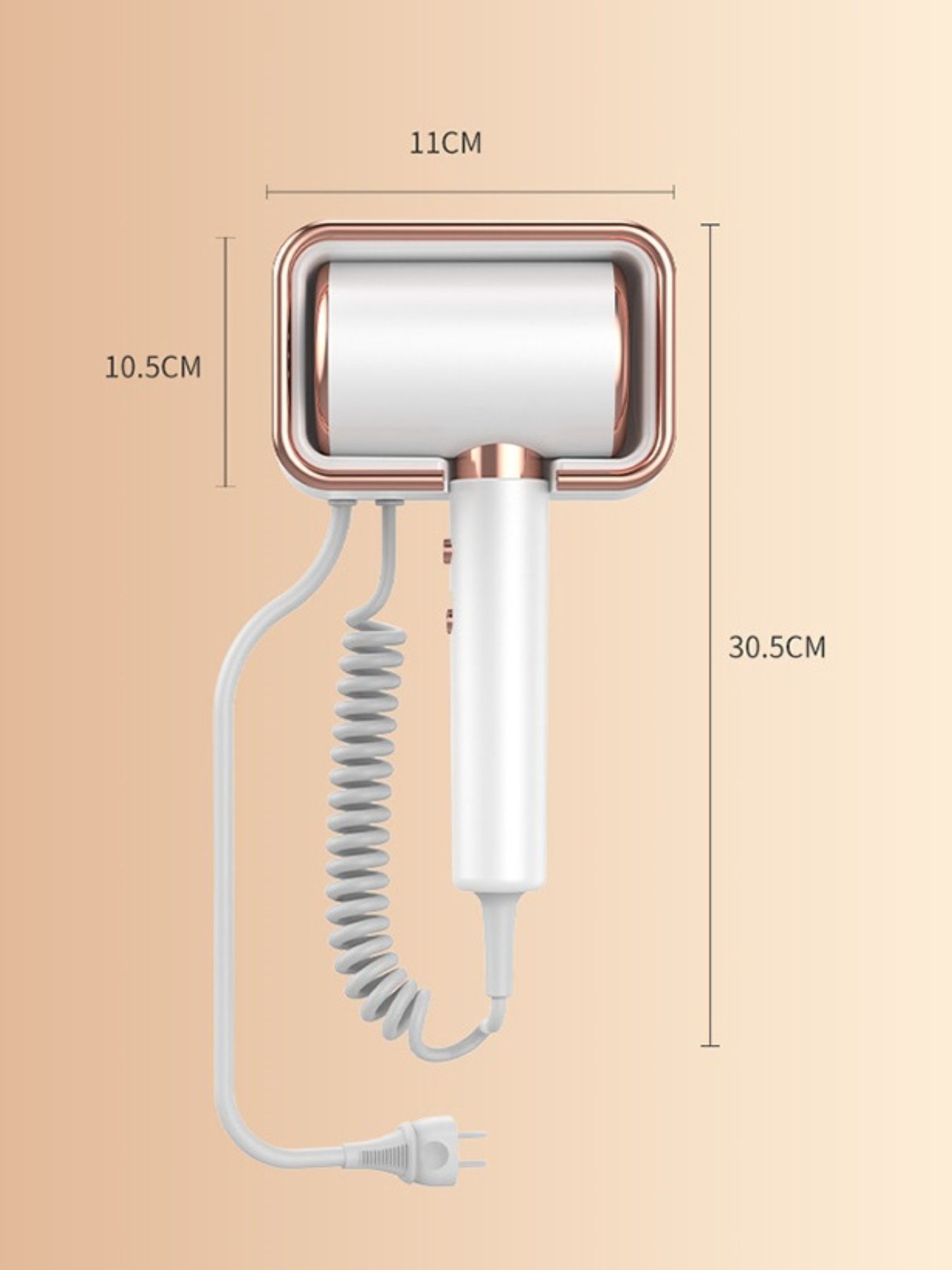 Wall - Mounted Household Hair Dryer - Loving It Shop