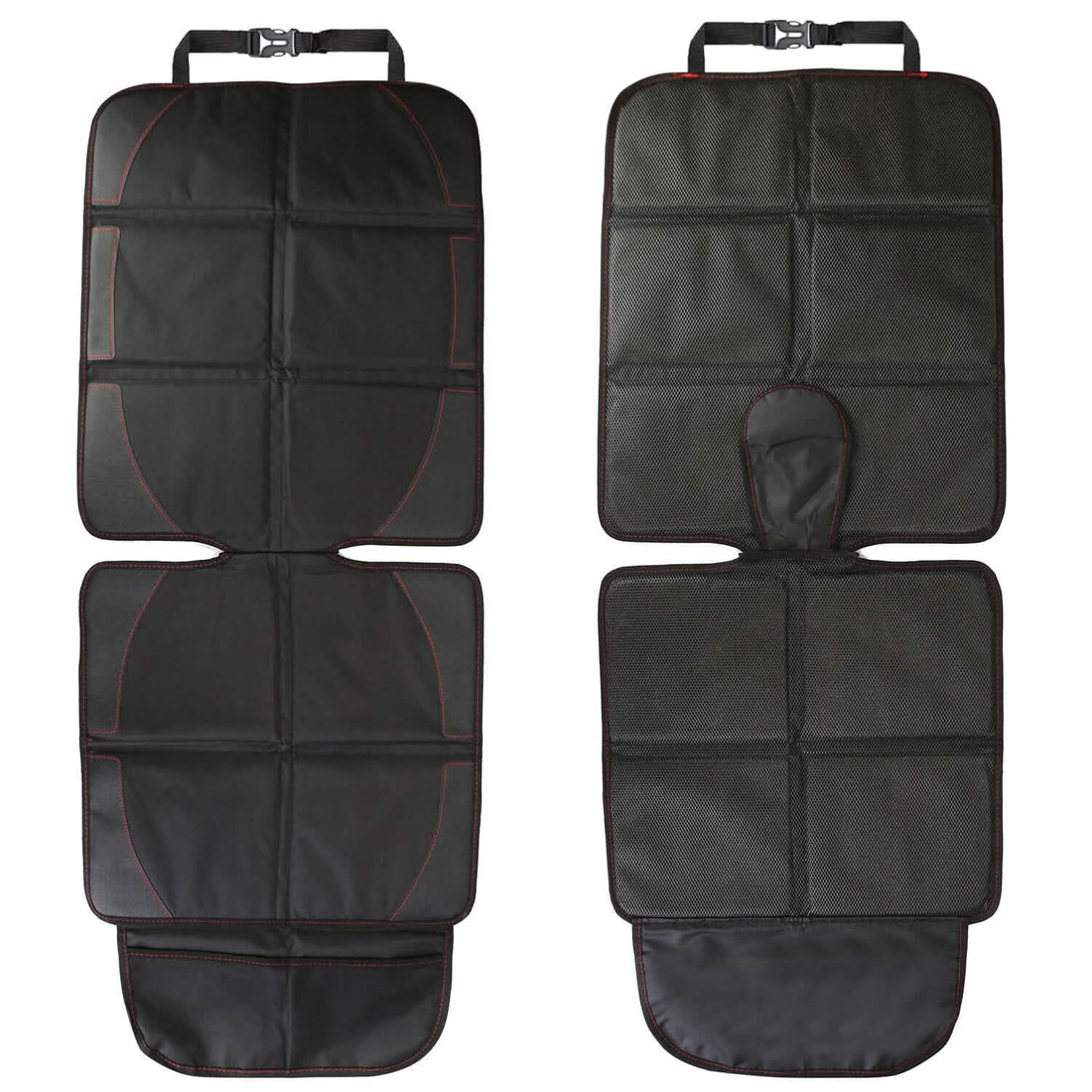 2-Pack: Car Seat Protector Cushion Mat Pad with Thick Padding