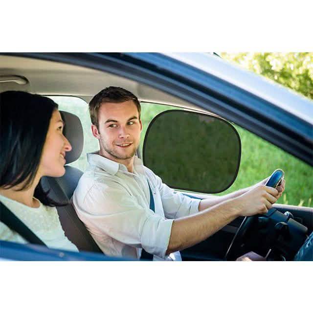 2-Pack: Durable &amp; Flexible Easy-to-Install Window Cling Sun Shades