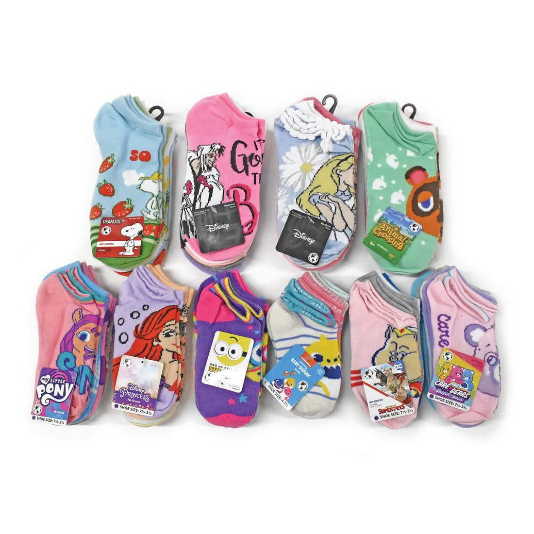 20-Pair: Licensed Assorted Kids&