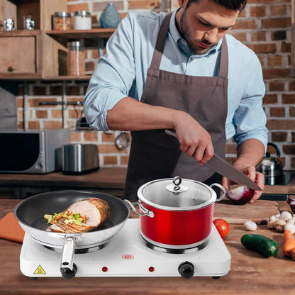 2000W Portable Double Electric Burner