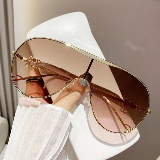 Gradient Aviator Sunglasses - Loving It Shop