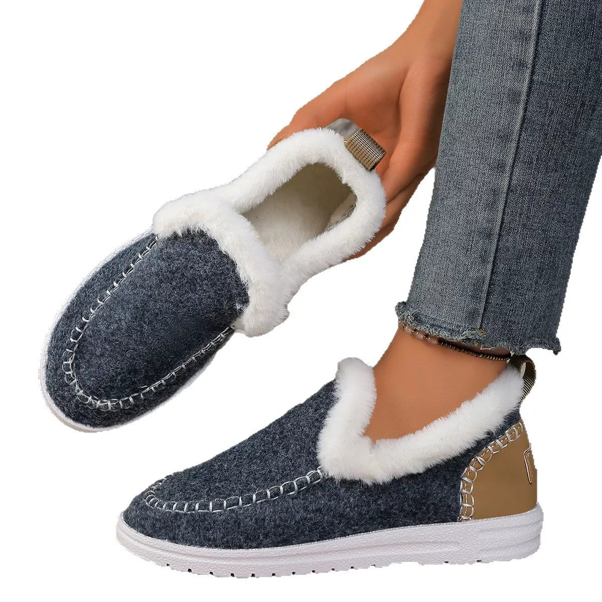Plush - Lined Slip - Ons - Loving It Shop