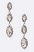 Crystal Drop Statement Earrings - Loving It Shop