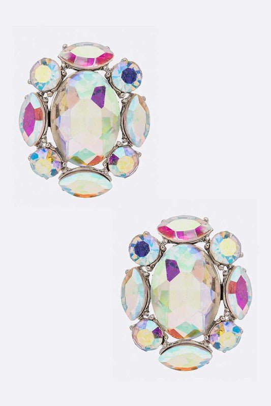 Crystal Iconic Earrings - Loving It Shop