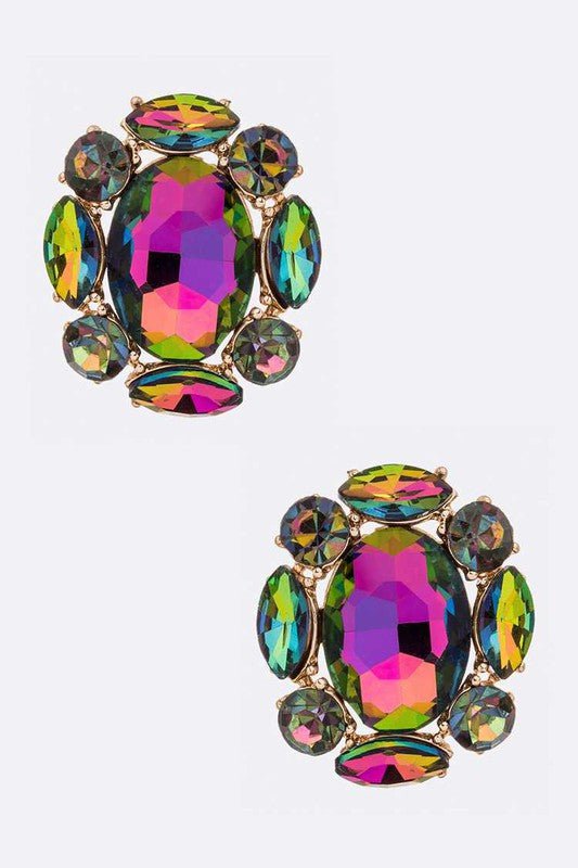 Crystal Iconic Earrings - Loving It Shop