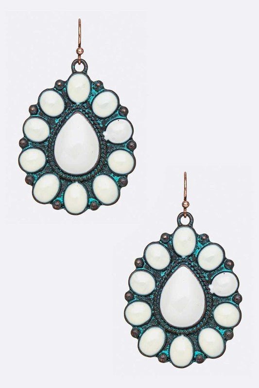 Enamel Western Fashion Earrings - Loving It Shop