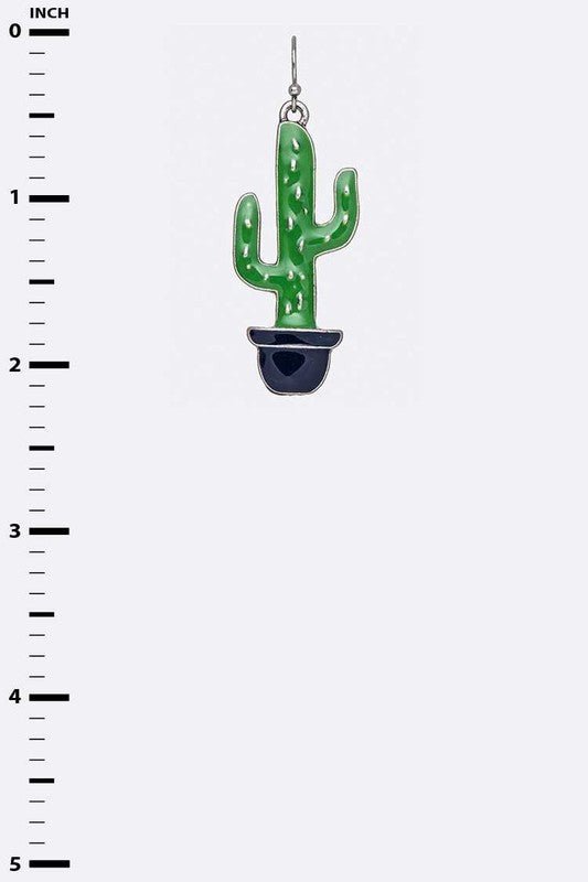 Enamel Catus Iconic Earrings - Loving It Shop