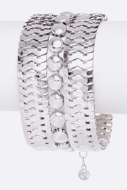 Coil Chain Designed Bracelet - Loving It Shop