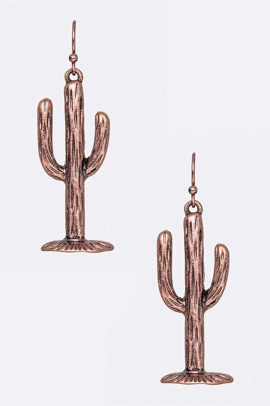 Cactus Earrings - Loving It Shop