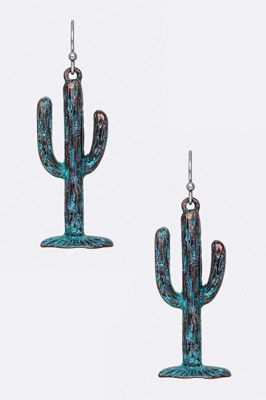 Cactus Earrings - Loving It Shop